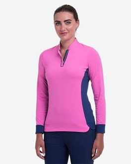 EPNY Polo - 122 Mandarin Collar Long Sleeve Polo